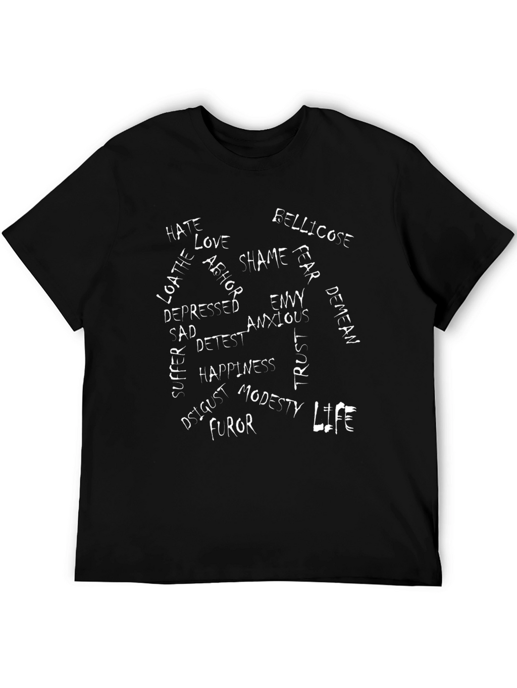 Emotional Word Art T-Shirt