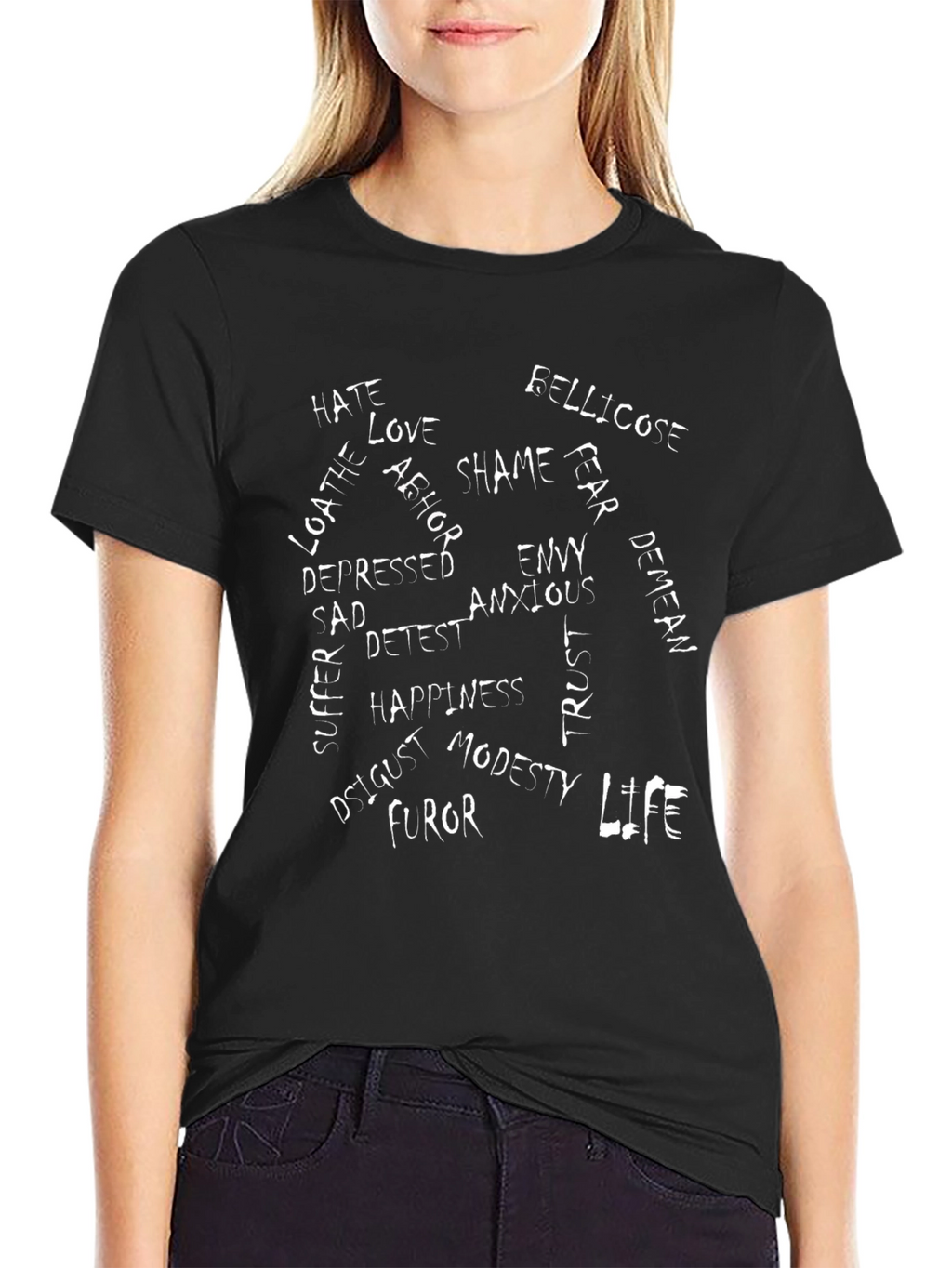 Emotional Word Art T-Shirt