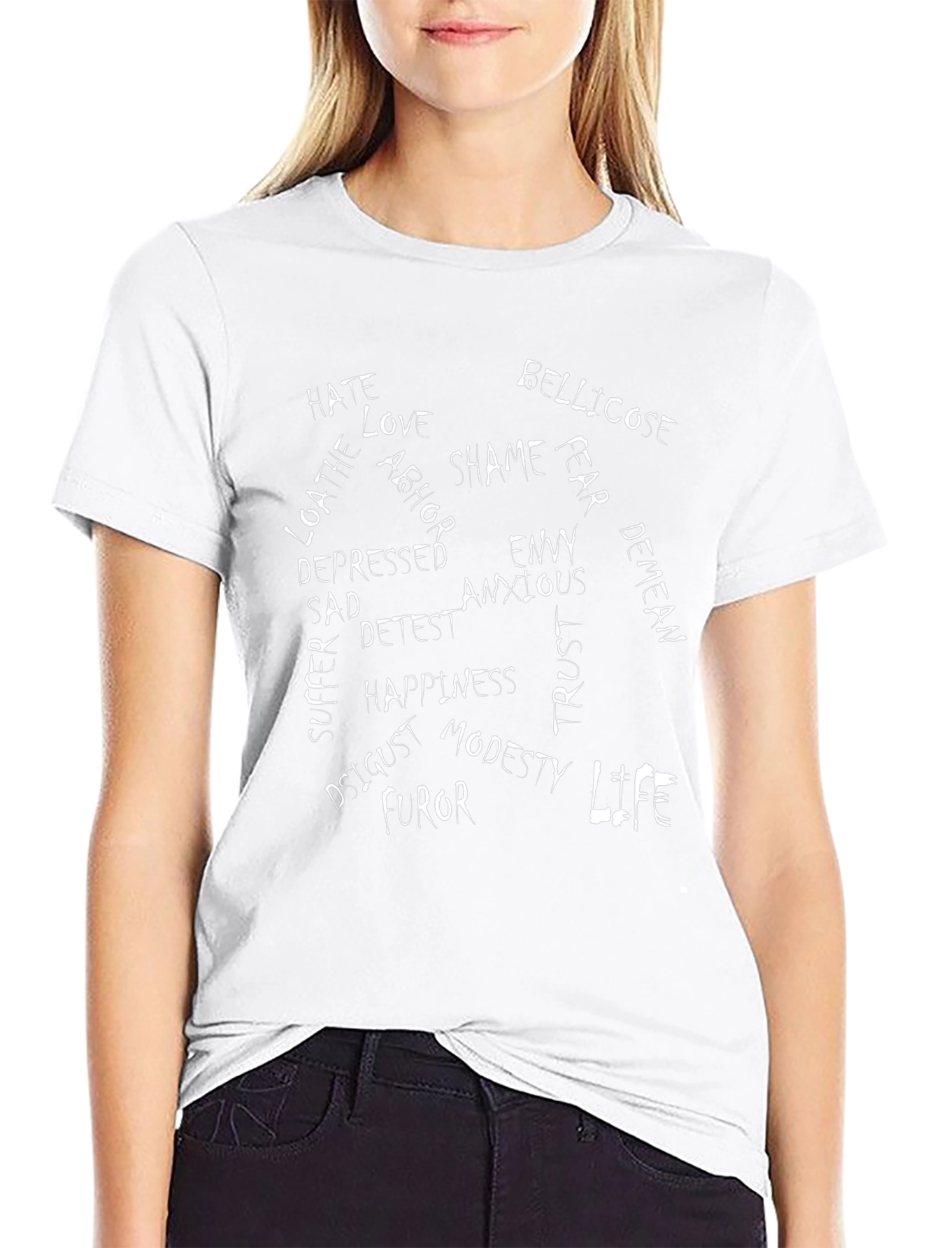 Emotional Word Art T-Shirt