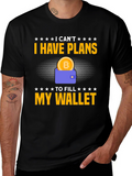 Crypto Wallet T-Shirt - Funny Bitcoin Design