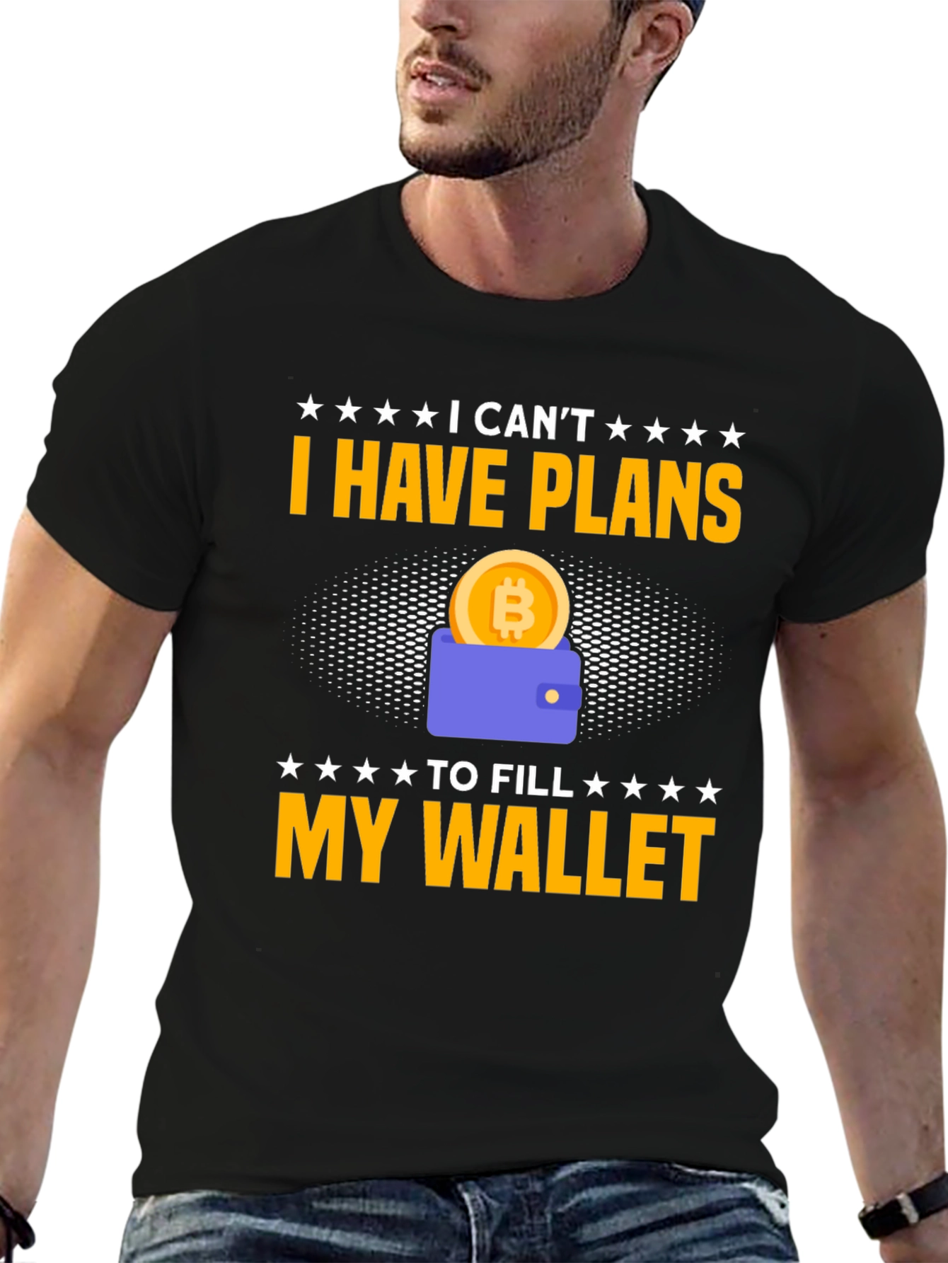 Crypto Wallet T-Shirt - Funny Bitcoin Design