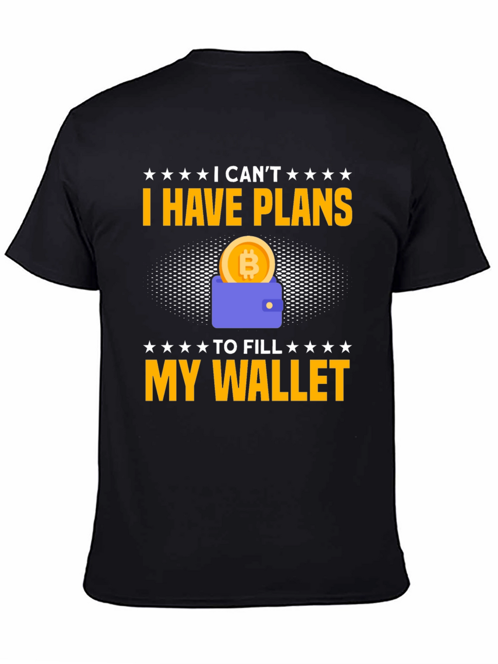 Crypto Wallet T-Shirt - Funny Bitcoin Design