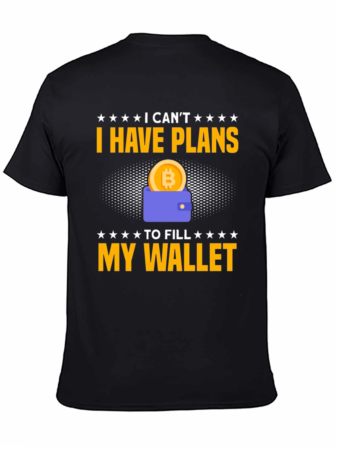 Crypto Wallet T-Shirt - Funny Bitcoin Design