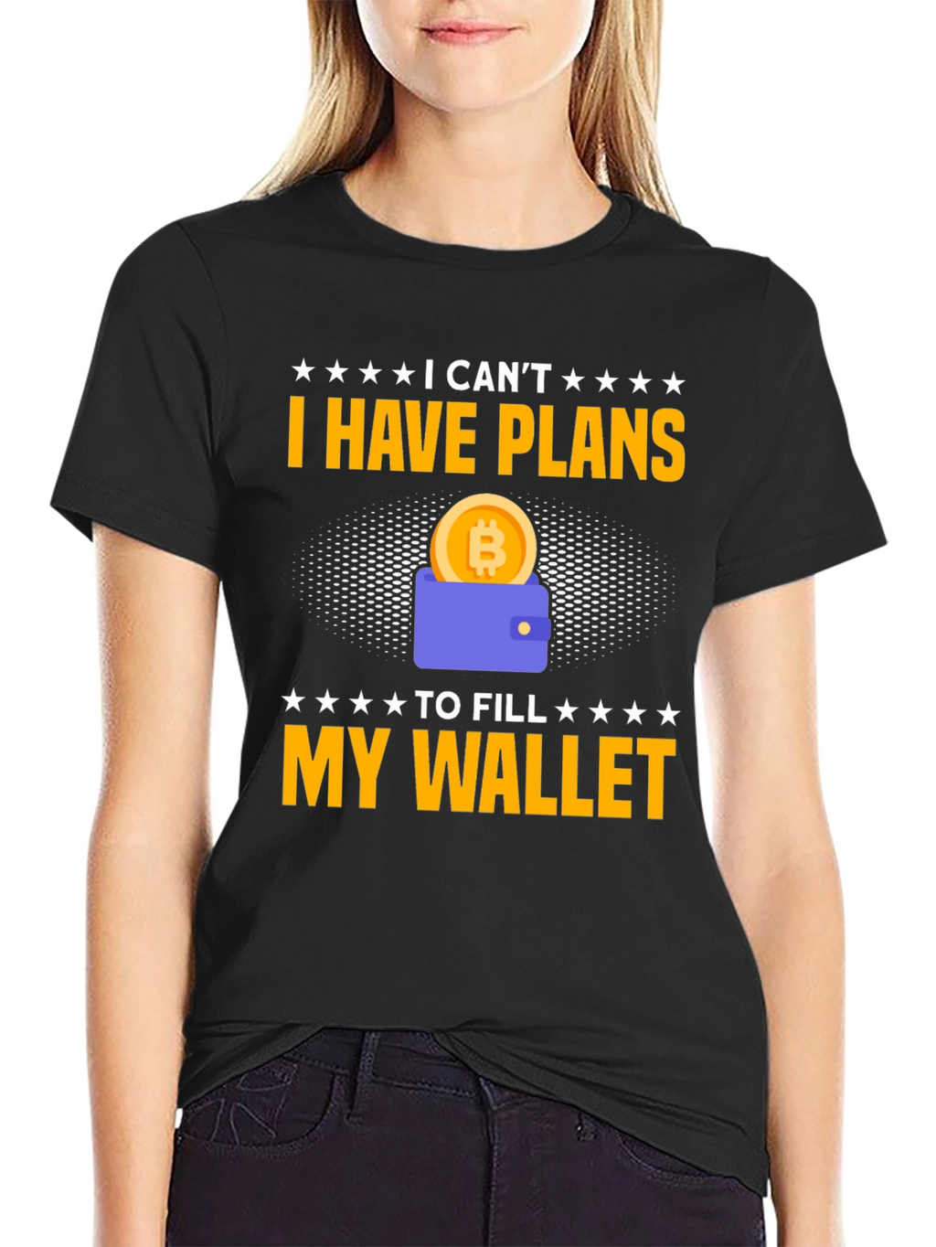 Crypto Wallet T-Shirt - Funny Bitcoin Design
