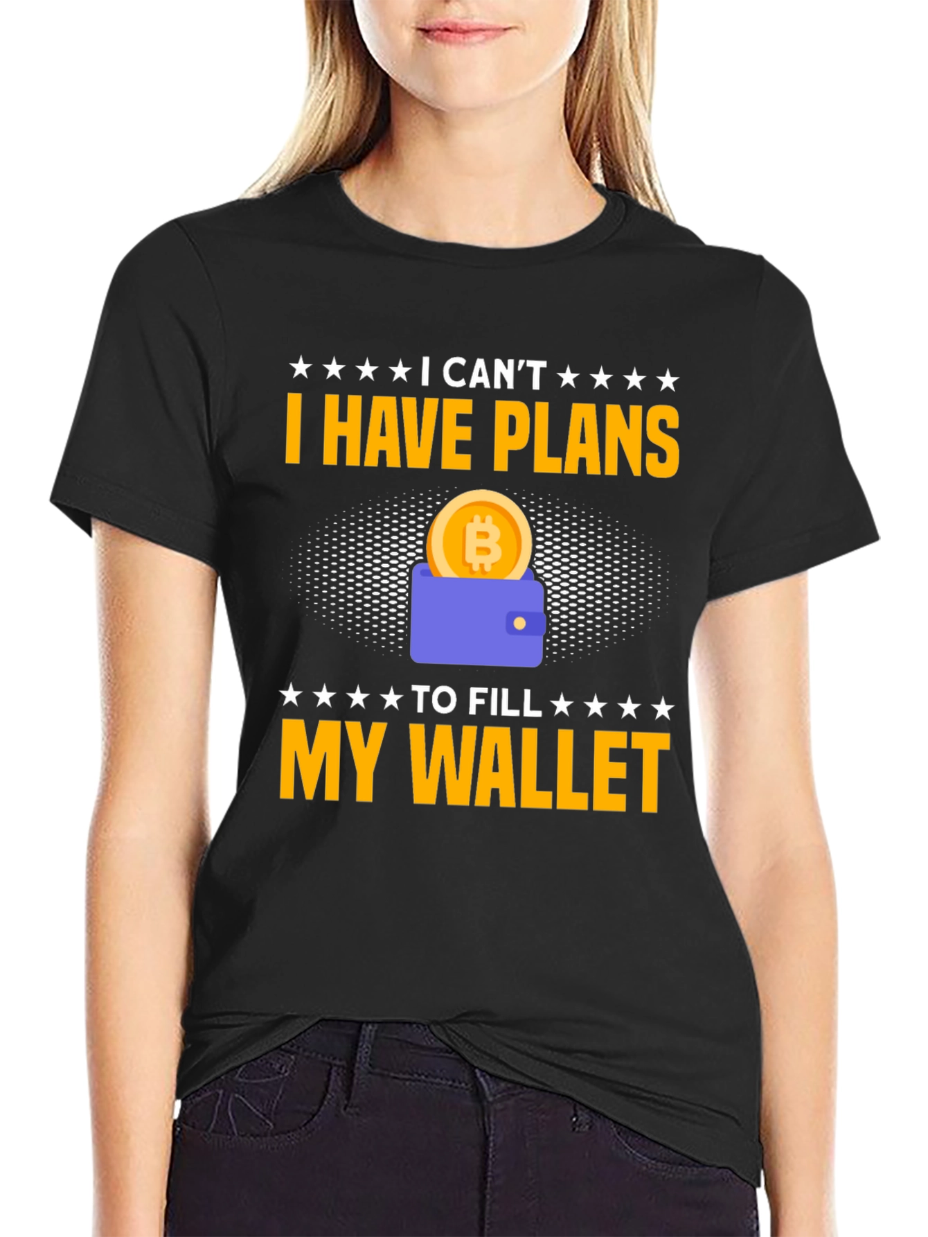 Crypto Wallet T-Shirt - Funny Bitcoin Design