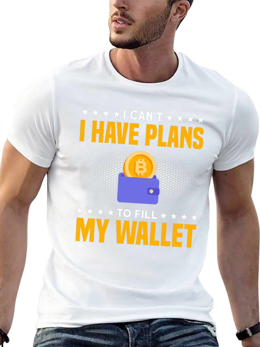 Crypto Wallet T-Shirt - Funny Bitcoin Design