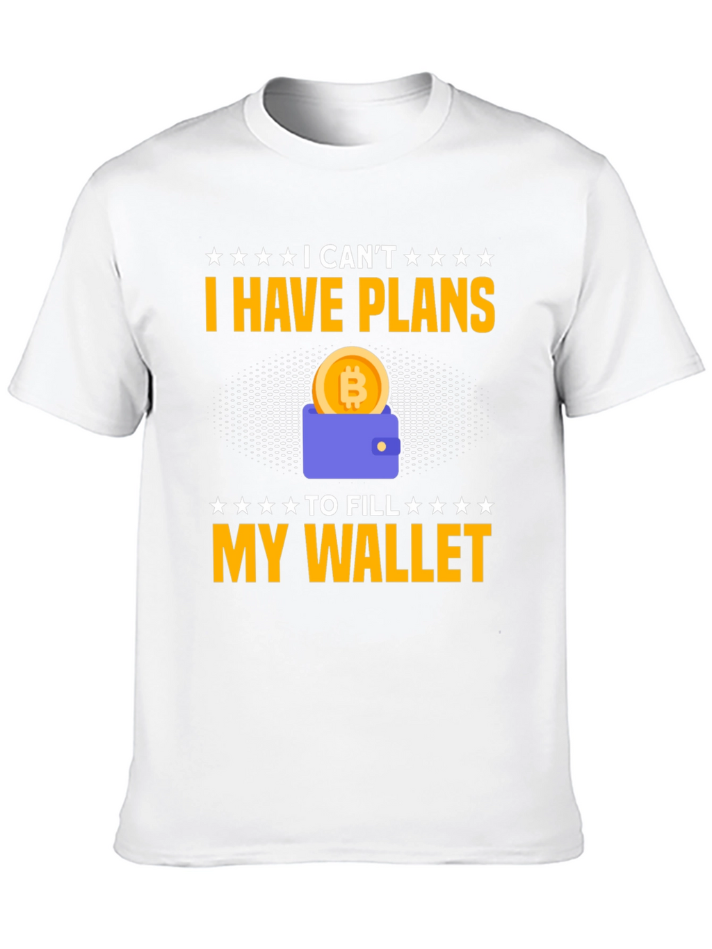 Crypto Wallet T-Shirt - Funny Bitcoin Design