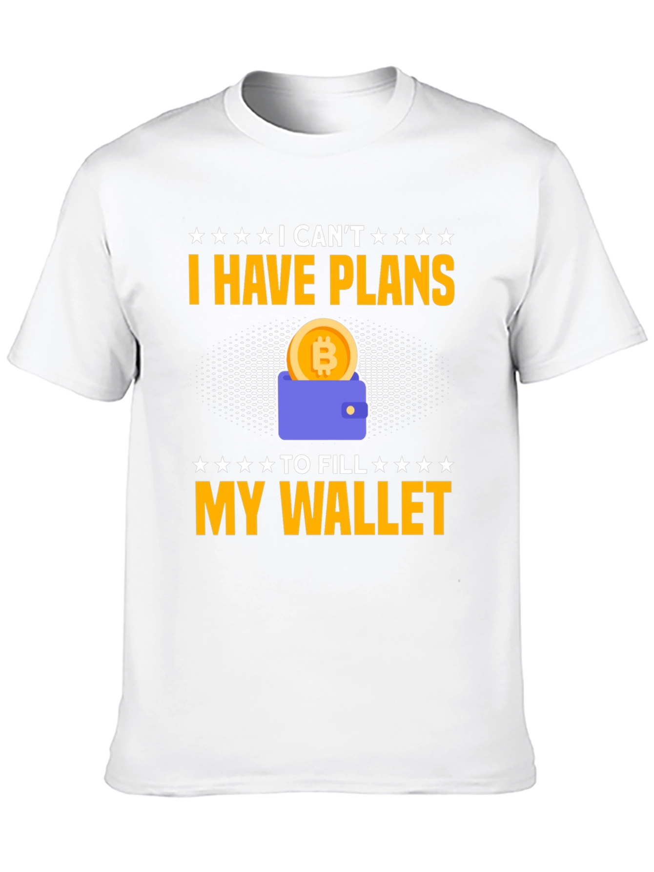 Crypto Wallet T-Shirt - Funny Bitcoin Design