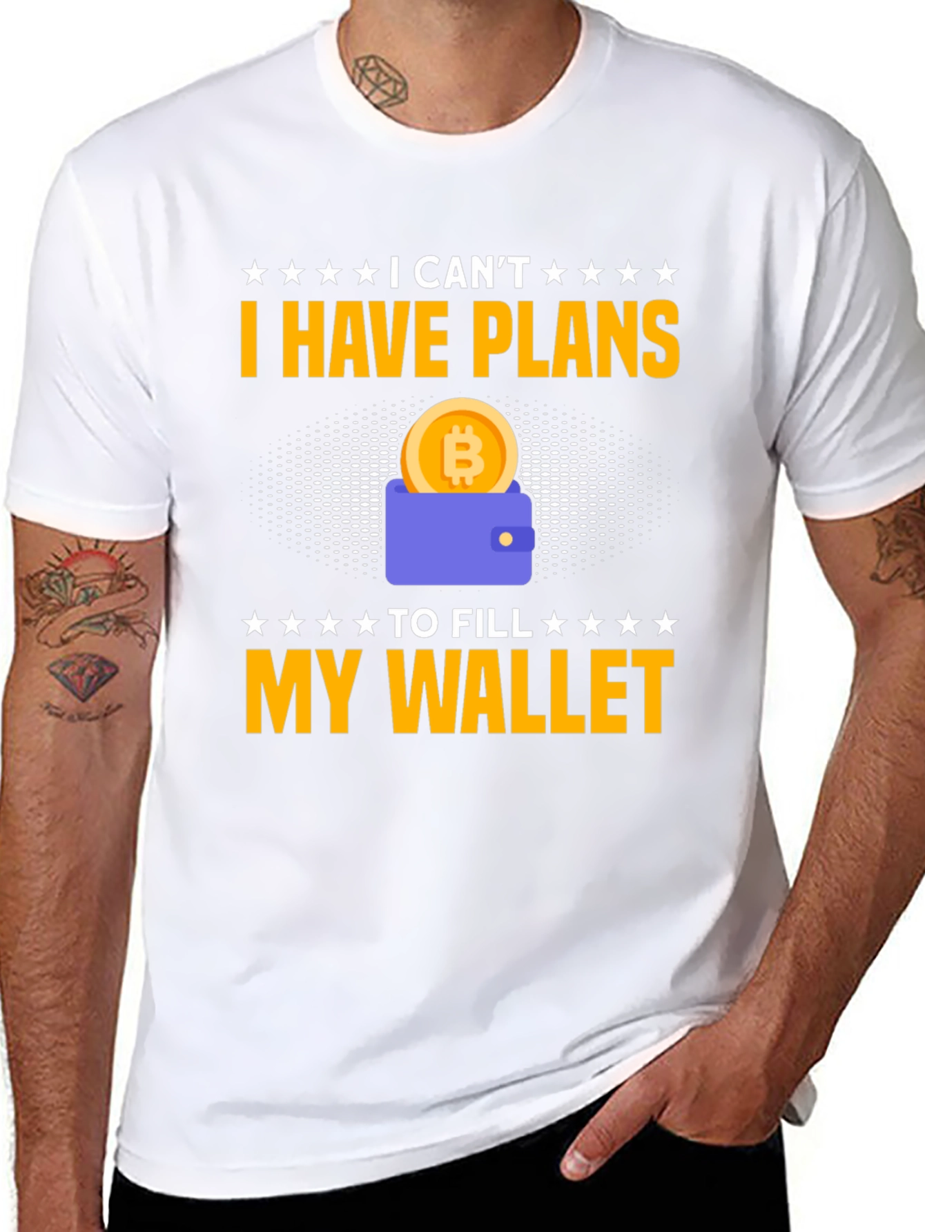 Crypto Wallet T-Shirt - Funny Bitcoin Design