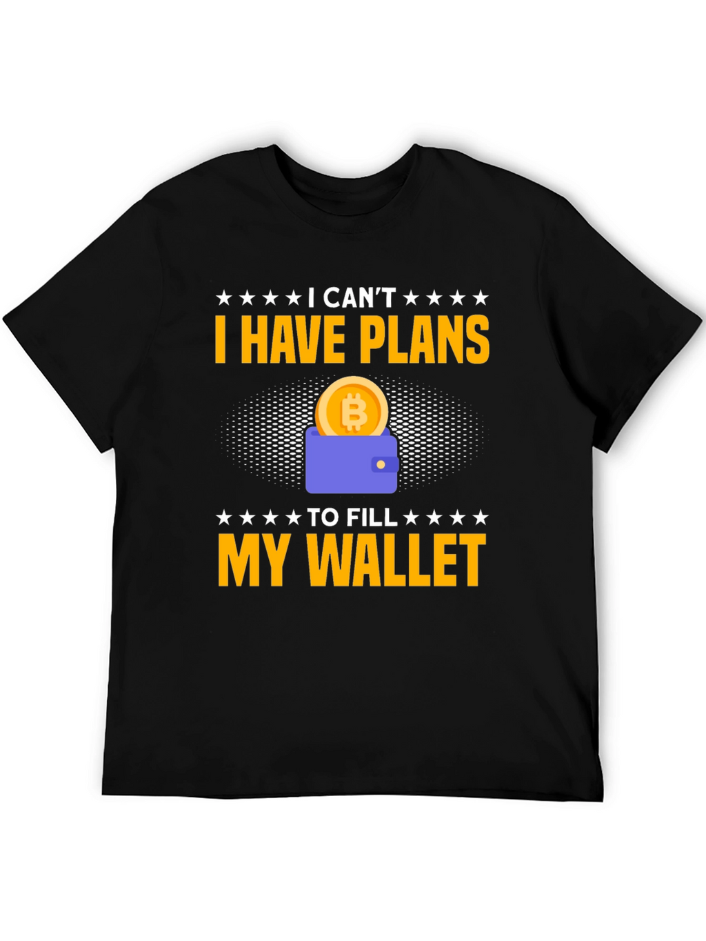 Crypto Wallet T-Shirt - Funny Bitcoin Design
