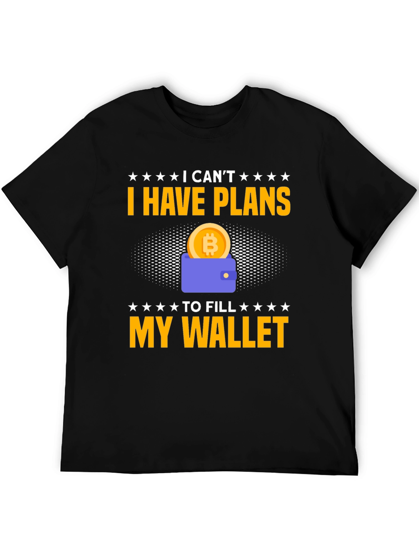 Crypto Wallet T-Shirt - Funny Bitcoin Design