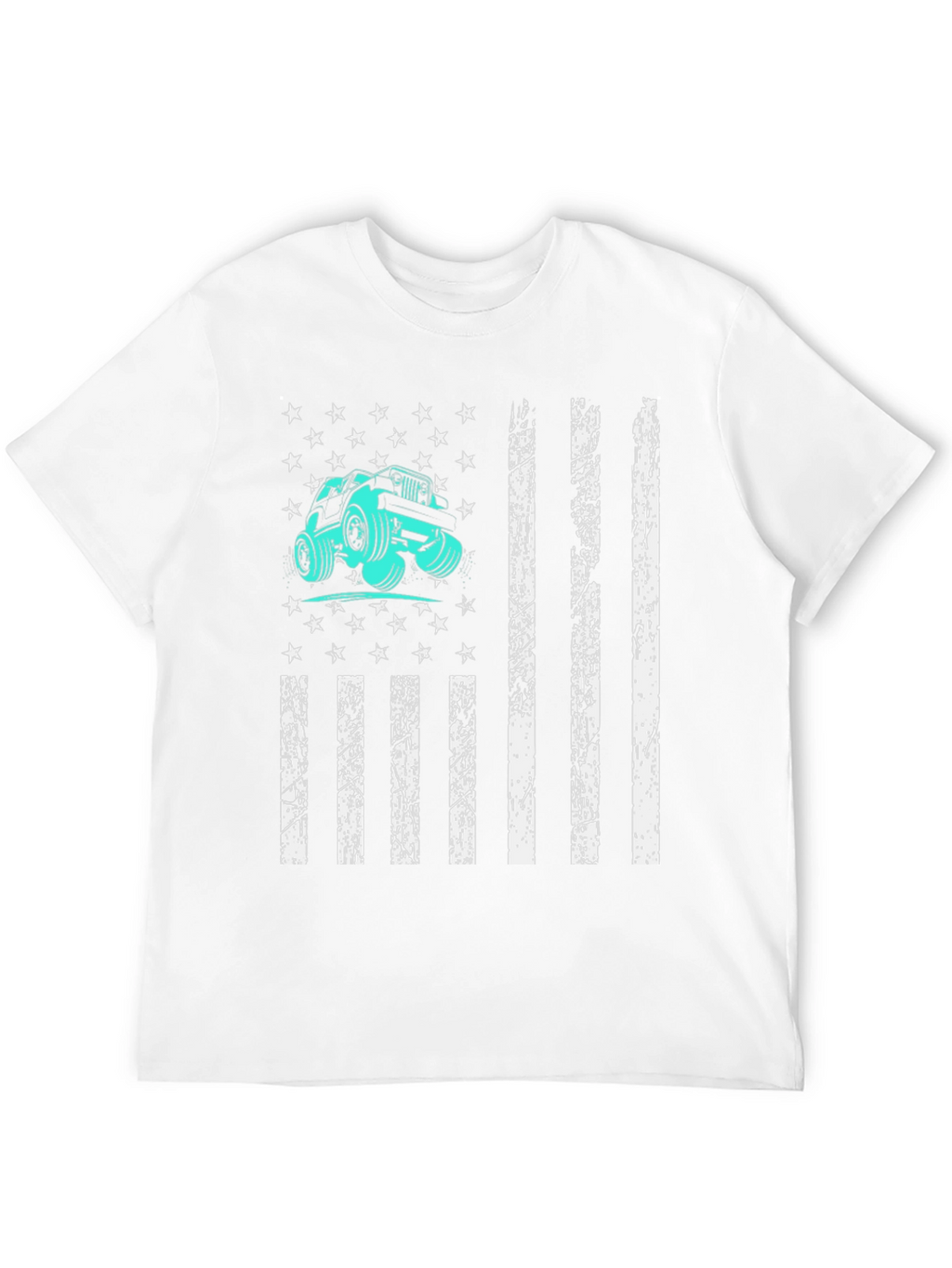 Jeep American Flag Graphic Tee