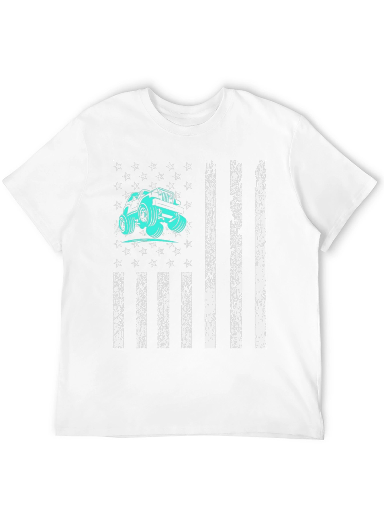 Jeep American Flag Graphic Tee
