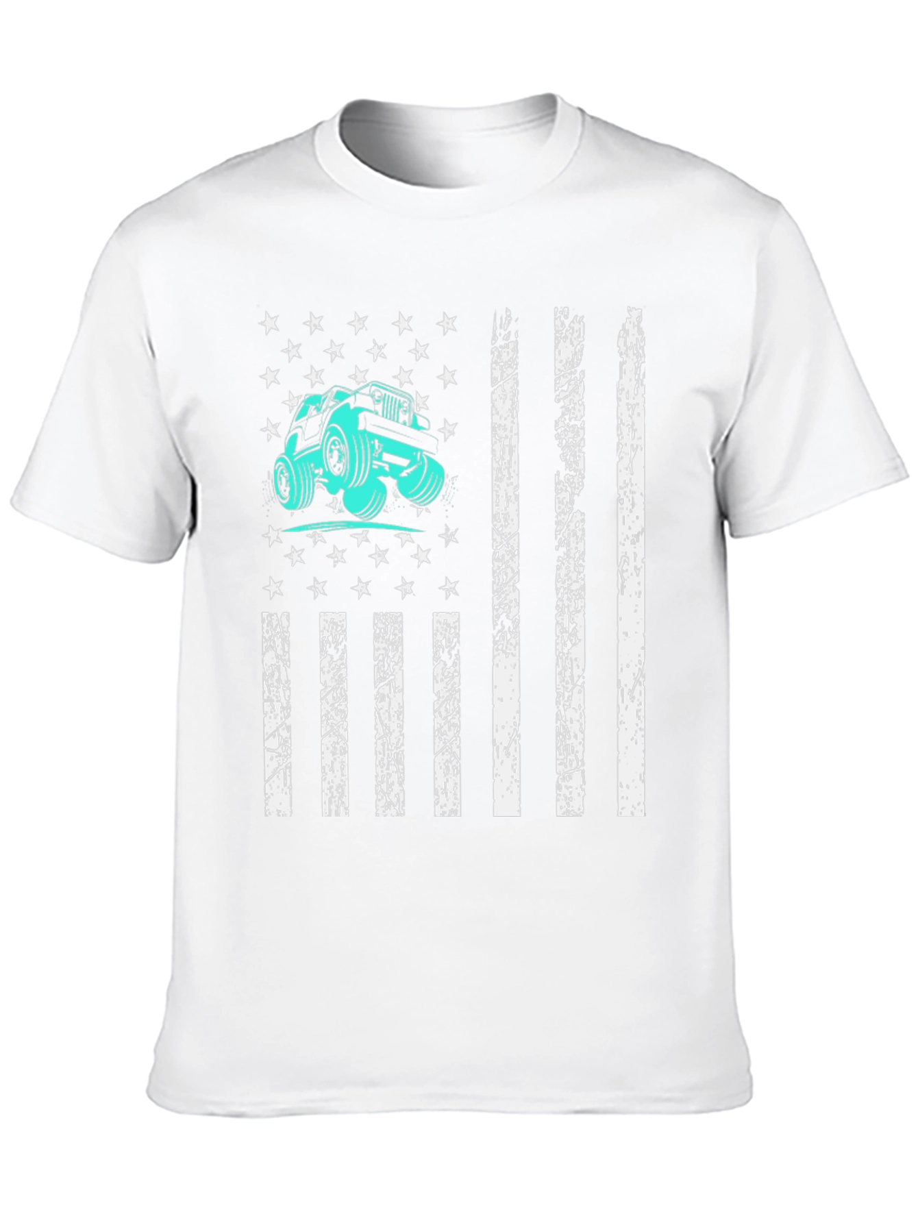 Jeep American Flag Graphic Tee