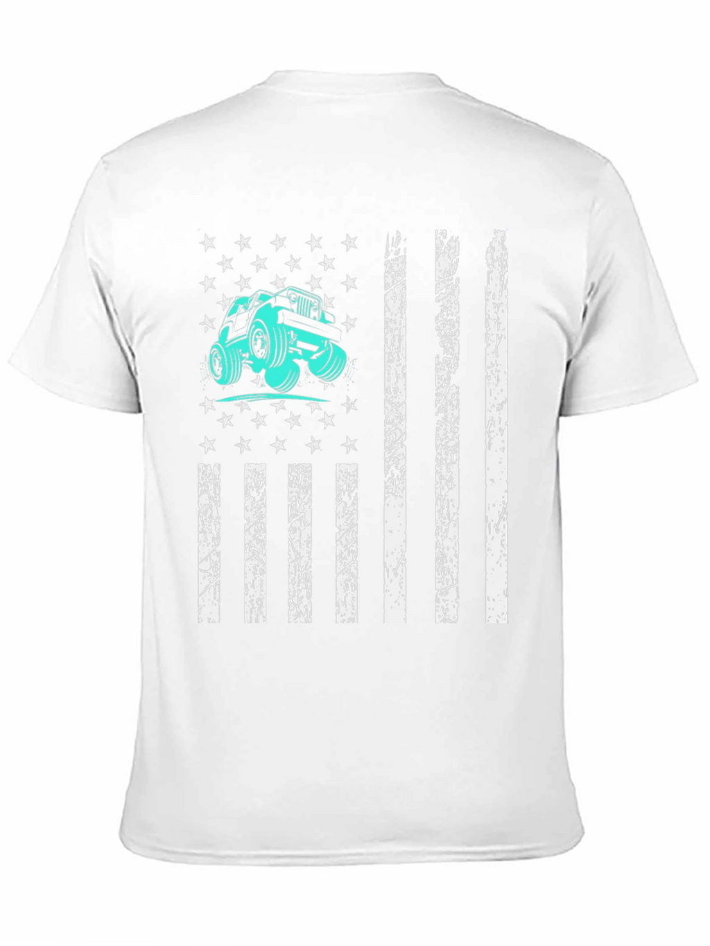 Jeep American Flag Graphic Tee