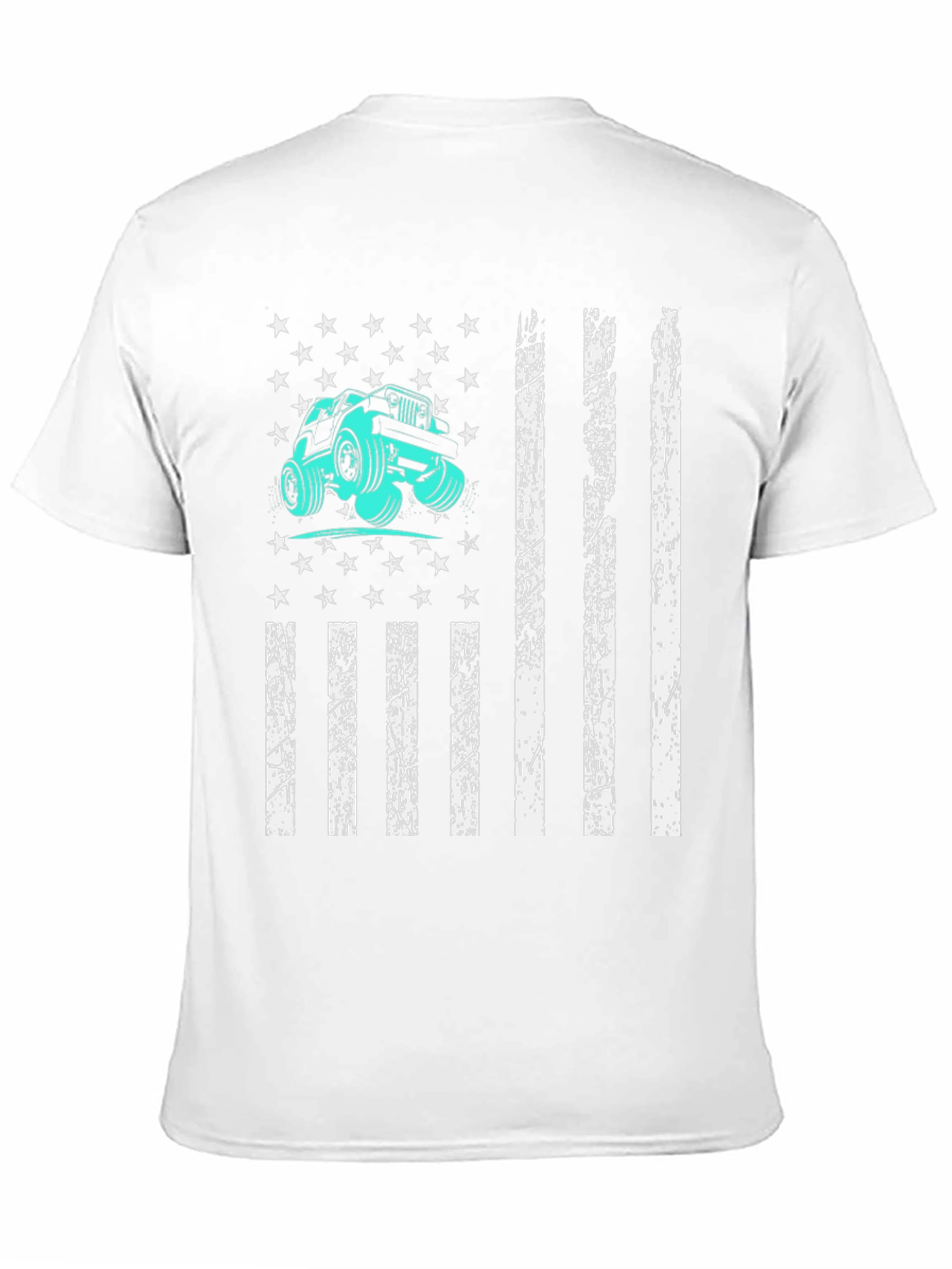 Jeep American Flag Graphic Tee