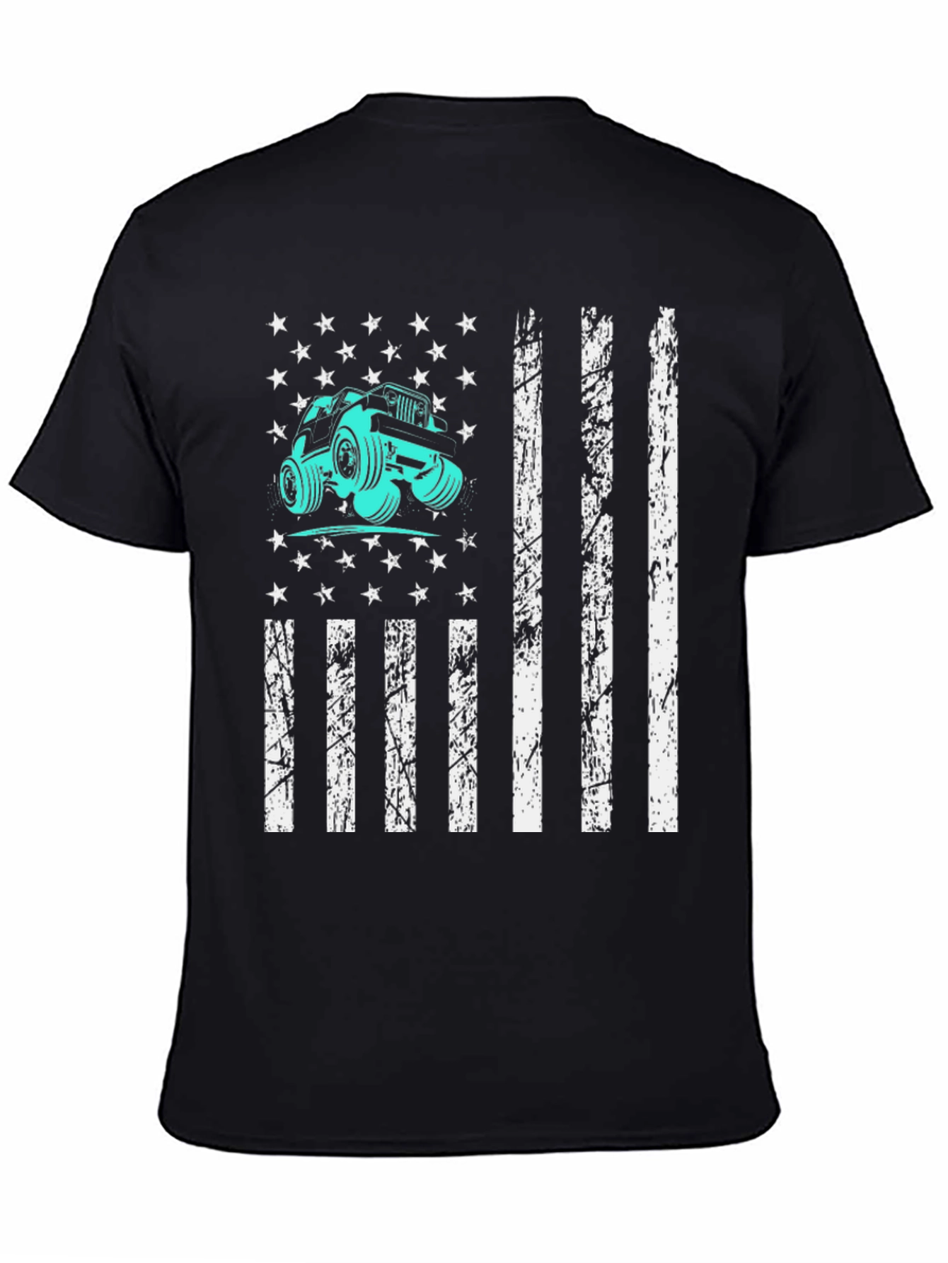 Jeep American Flag Graphic Tee