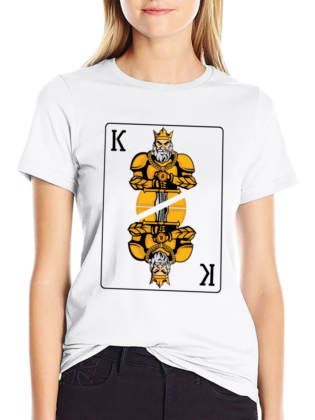 King Card Graphic Tee - Black T-Shirt