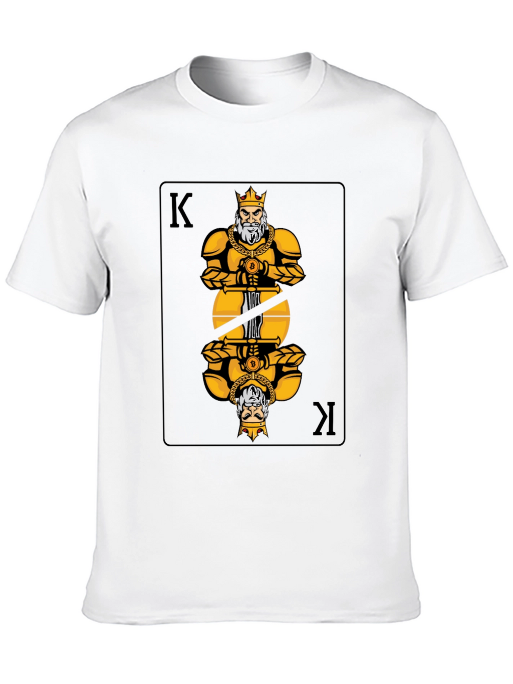 King Card Graphic Tee - Black T-Shirt