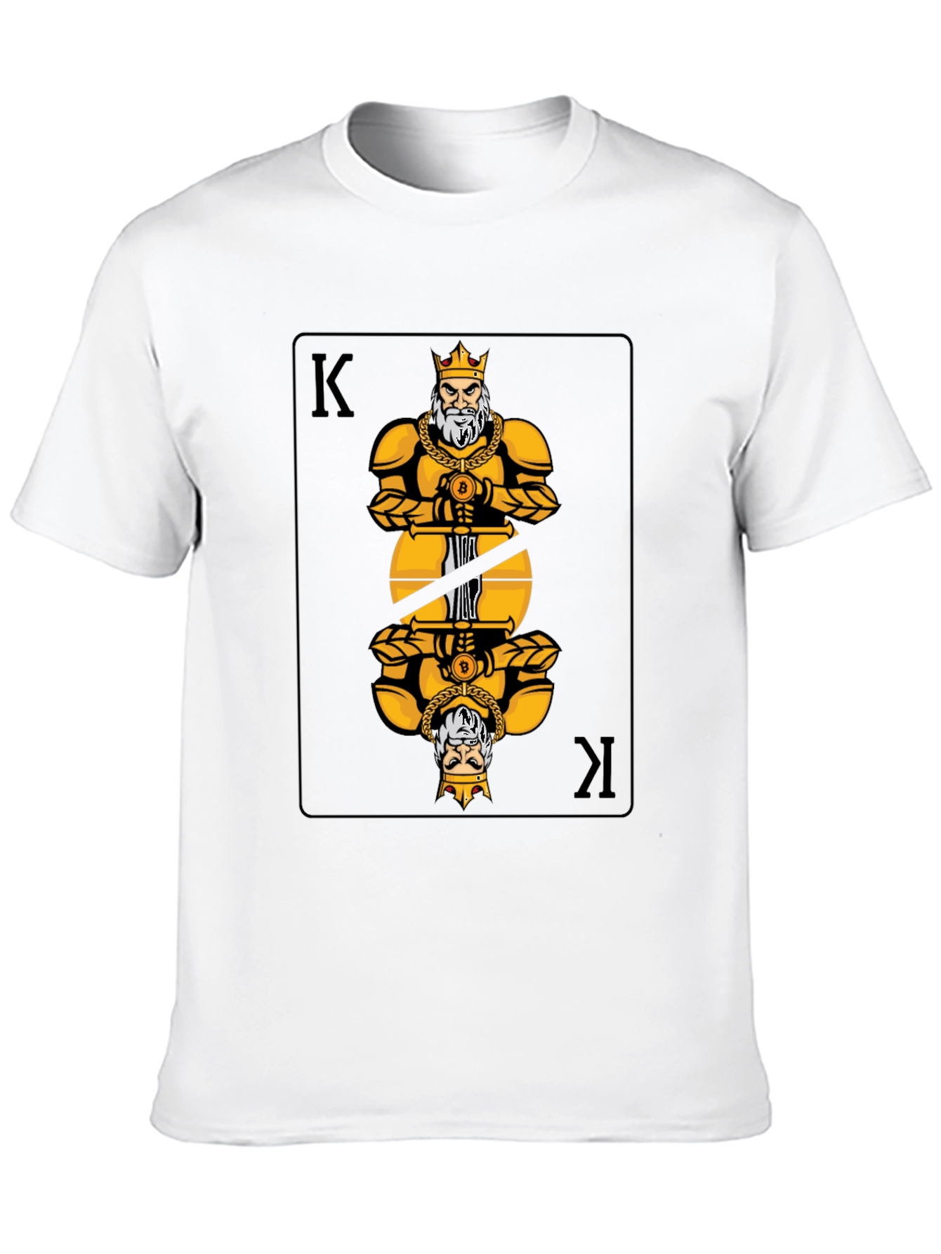 King Card Graphic Tee - Black T-Shirt