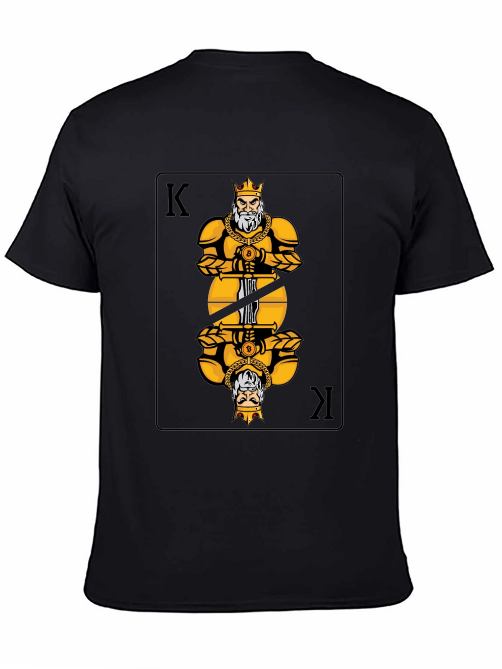 King Card Graphic Tee - Black T-Shirt