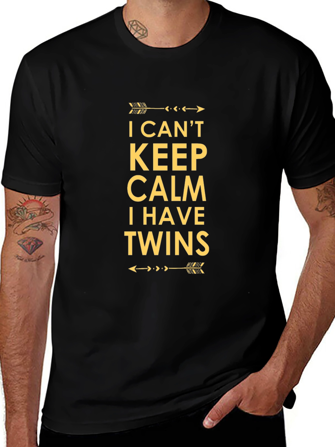 I Cant Keep Calm I Have Twins T-Shirt