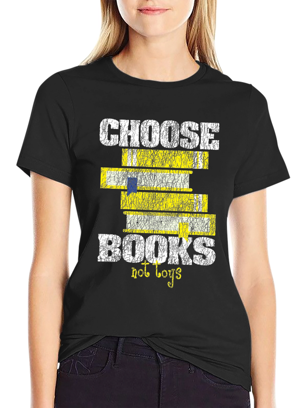 Choose Books Not Boys Graphic Tee