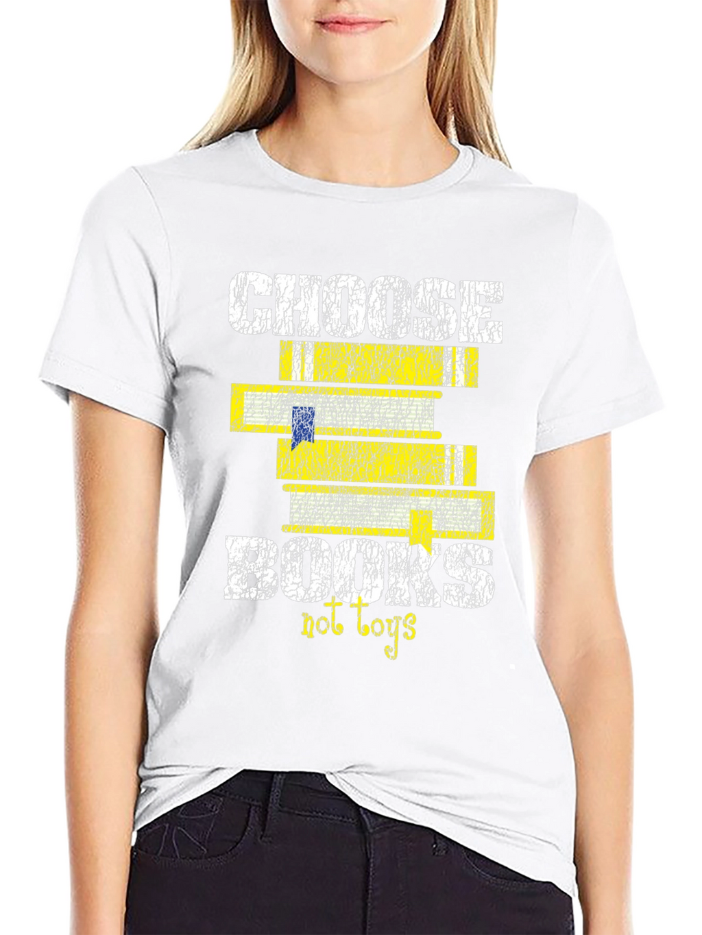 Choose Books Not Boys Graphic Tee