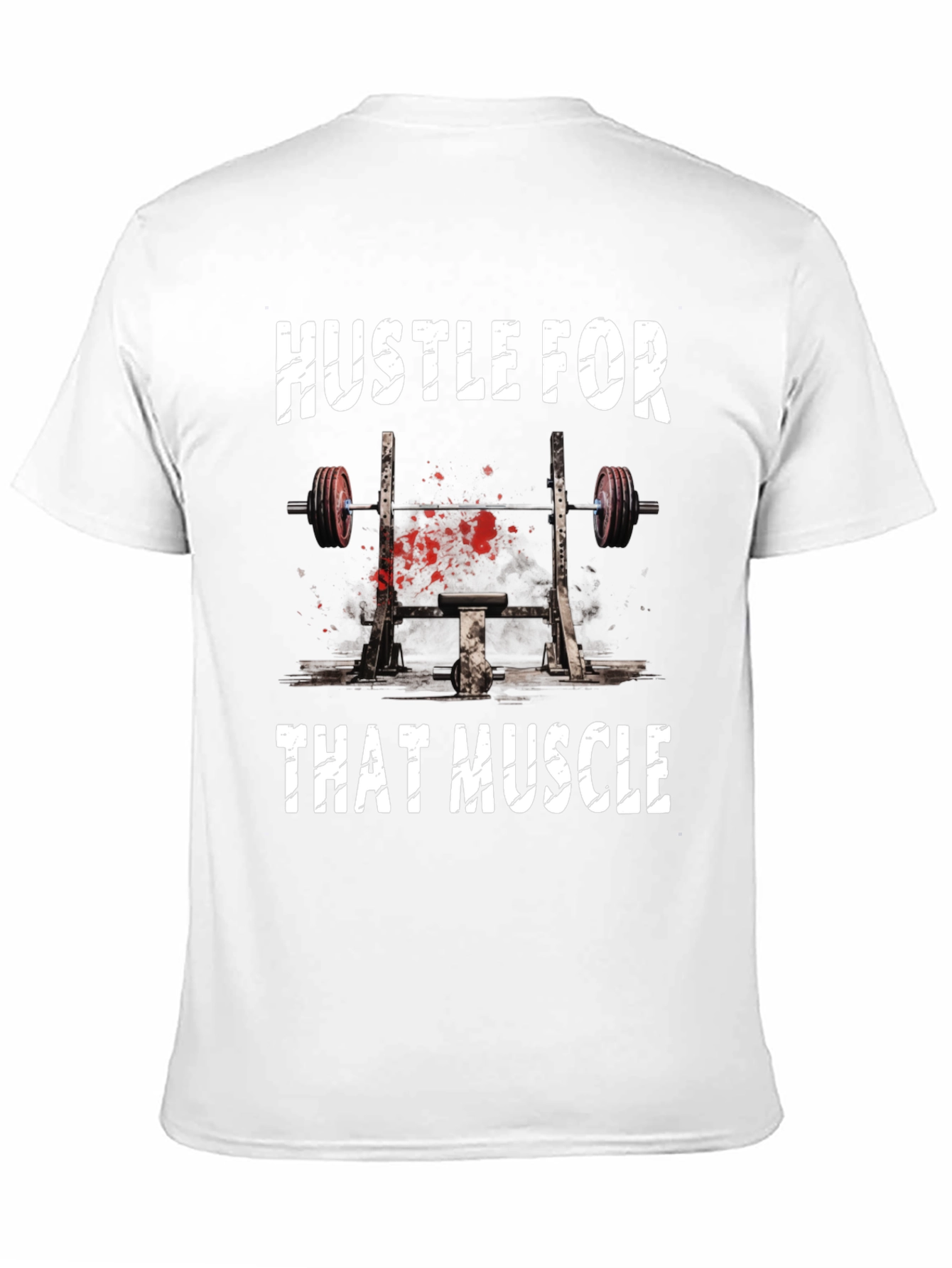 Hustle for That Muscle Graphic T-Shirt