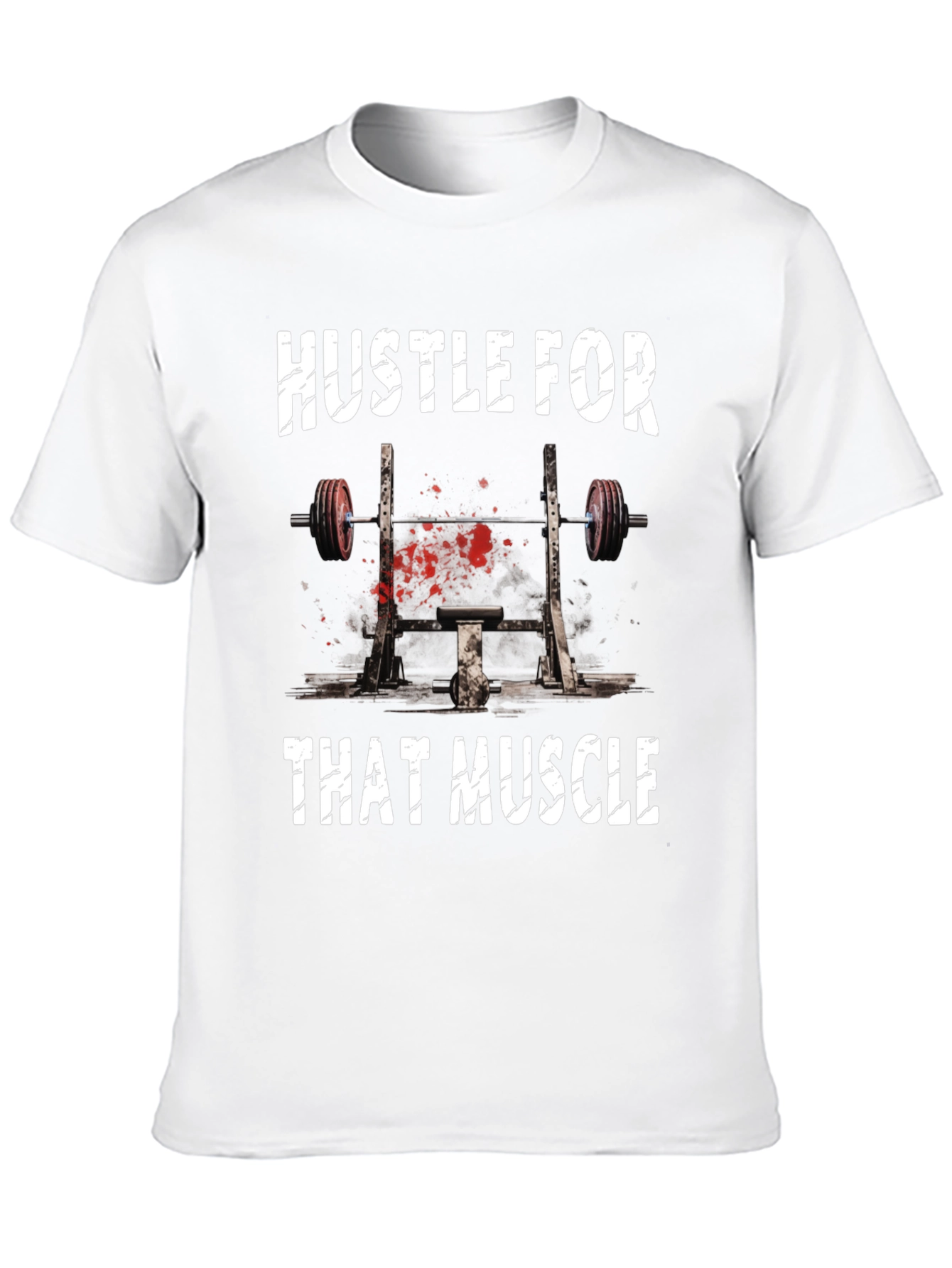 Hustle for That Muscle Graphic T-Shirt