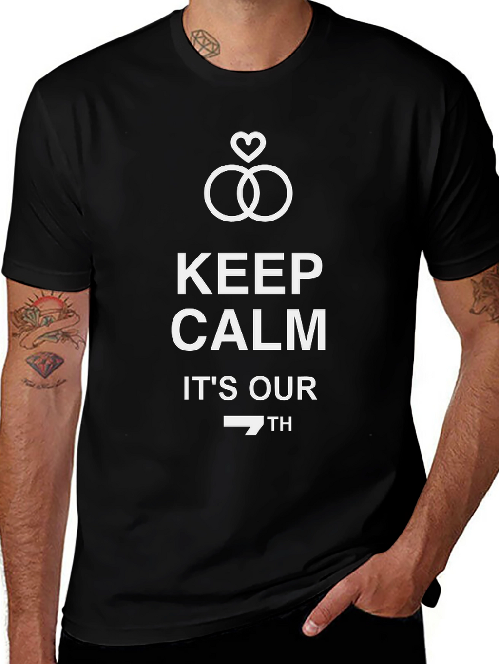 Keep Calm Its Our 7th T-Shirt