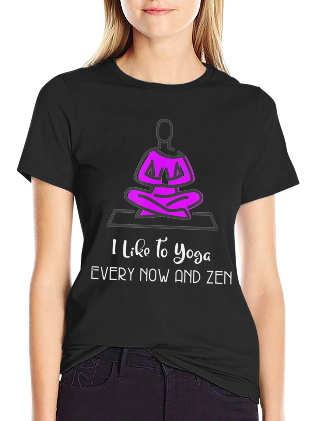 I Like to Yoga Zen T-Shirt