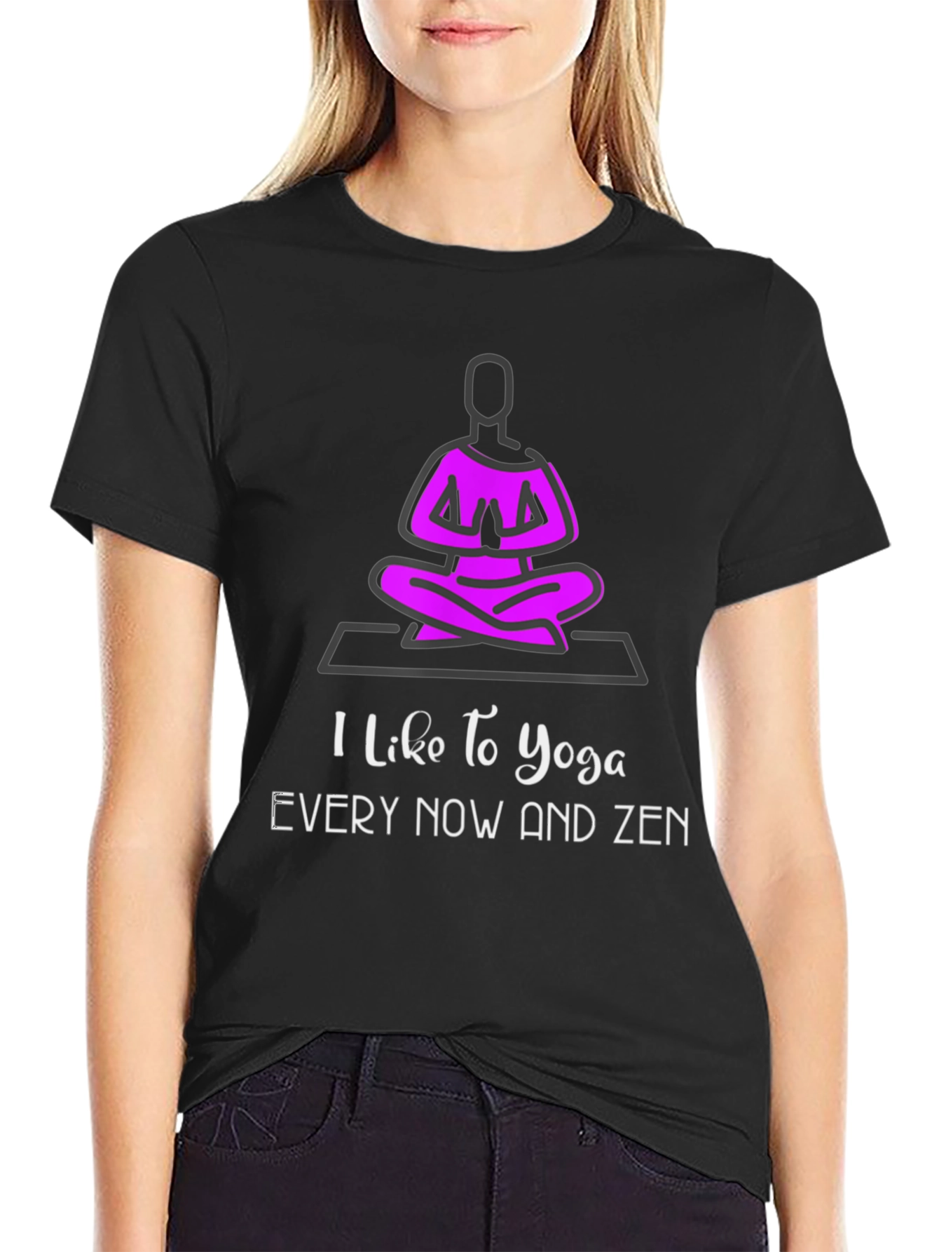 I Like to Yoga Zen T-Shirt