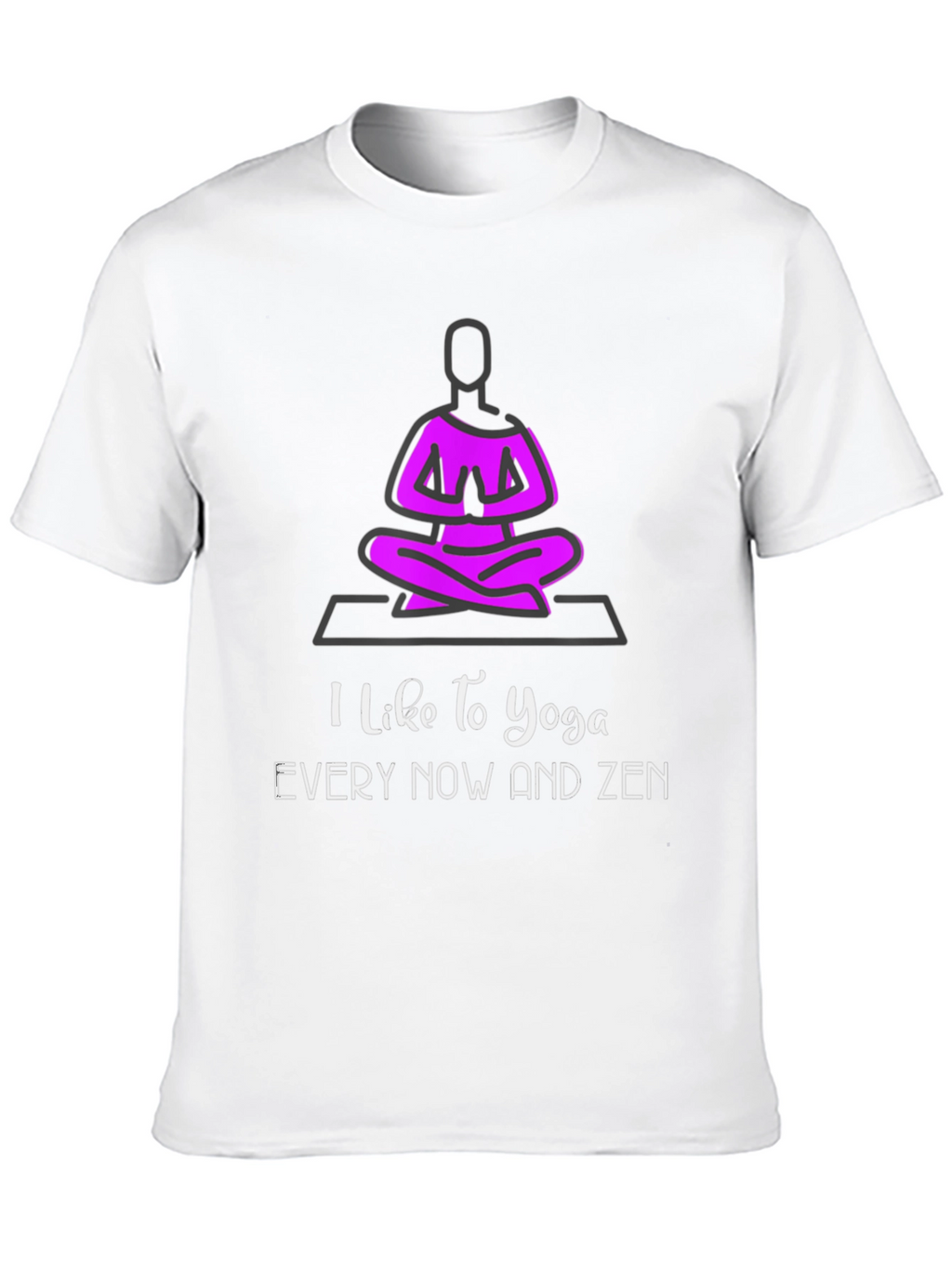 I Like to Yoga Zen T-Shirt