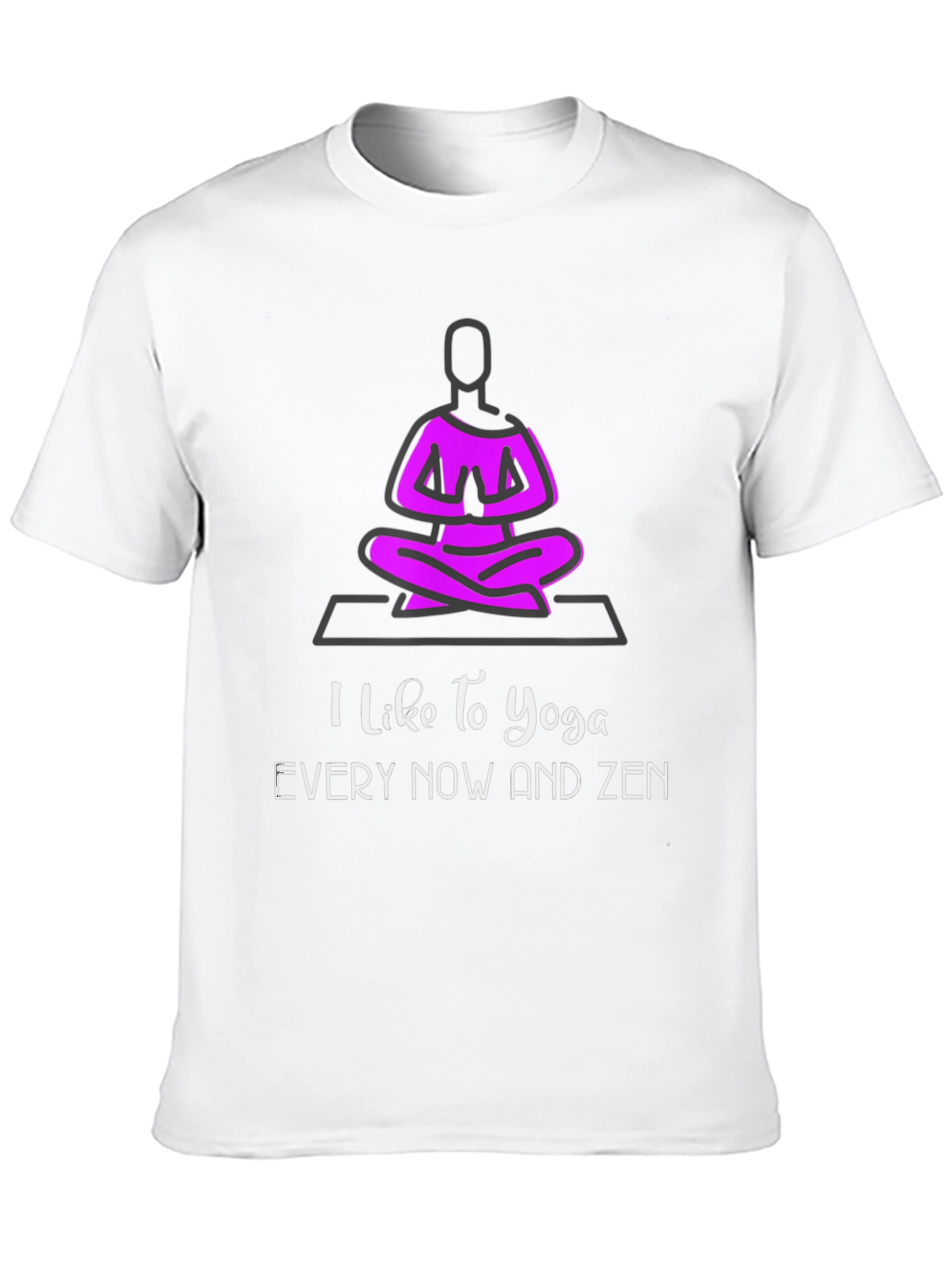I Like to Yoga Zen T-Shirt