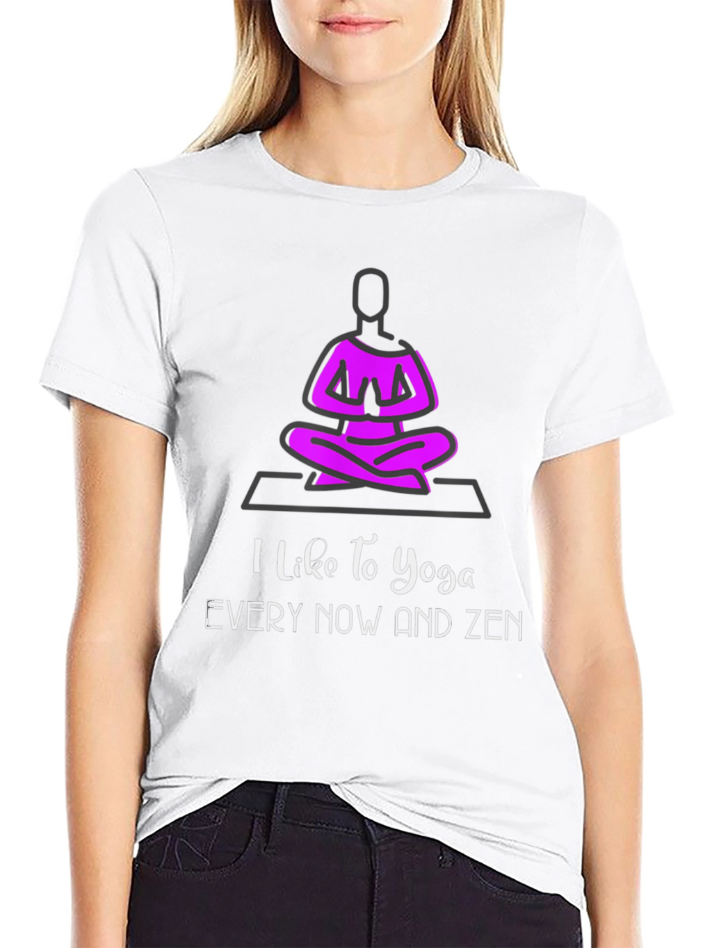 I Like to Yoga Zen T-Shirt
