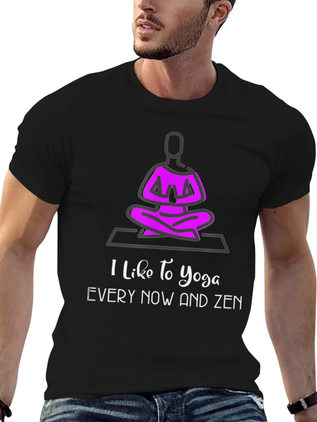 I Like to Yoga Zen T-Shirt