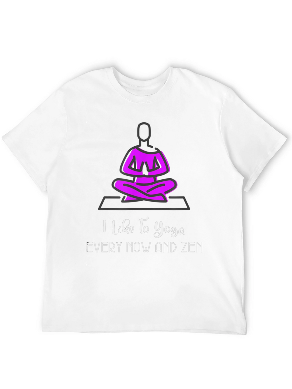 I Like to Yoga Zen T-Shirt
