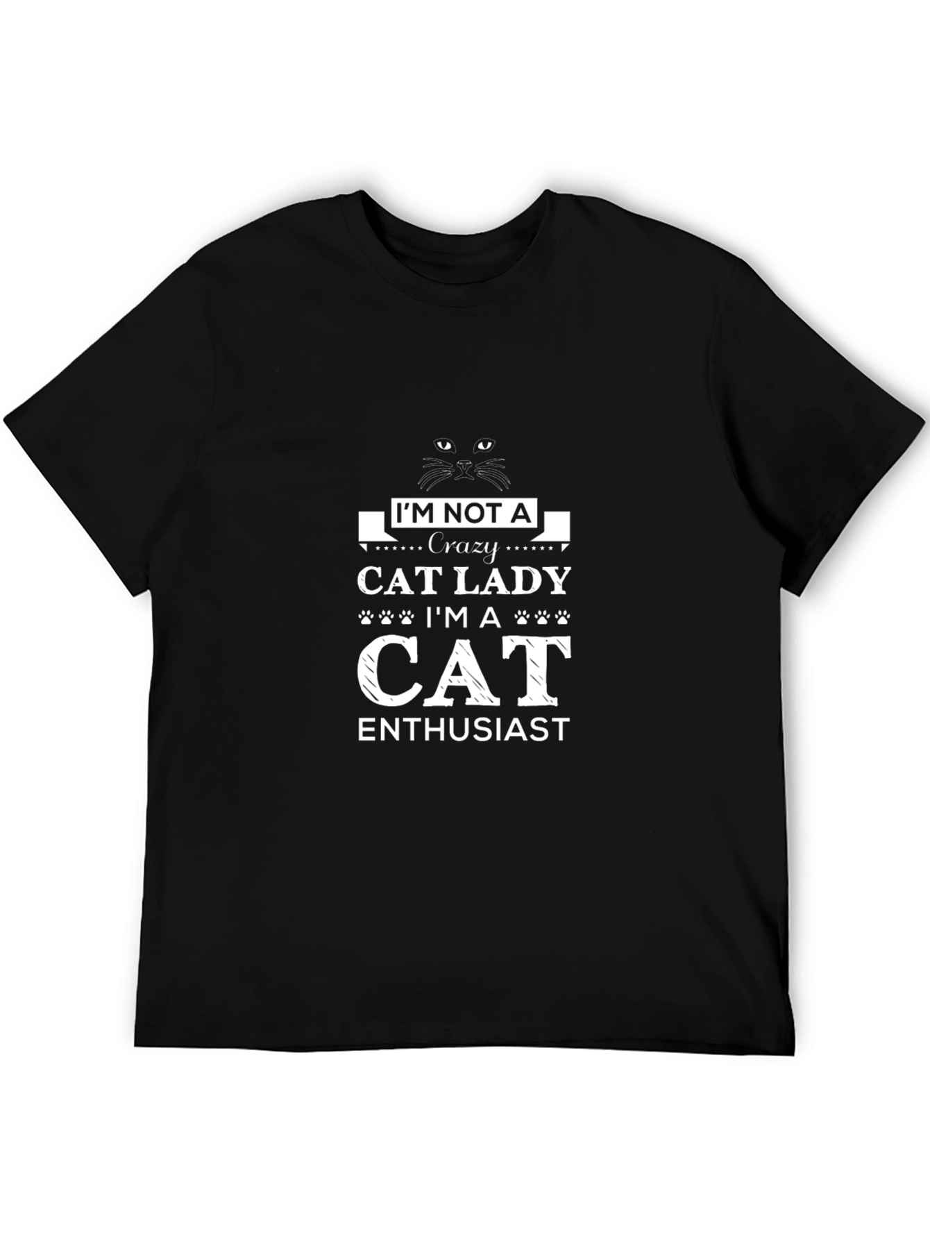 Crazy Cat Lady T-Shirt - Cat Enthusiast Tee