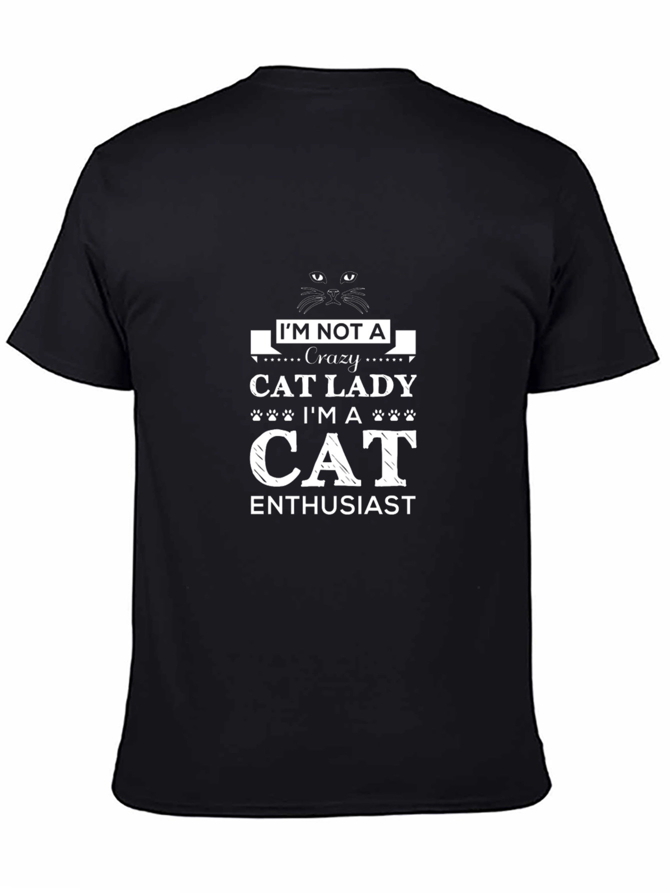 Crazy Cat Lady T-Shirt - Cat Enthusiast Tee