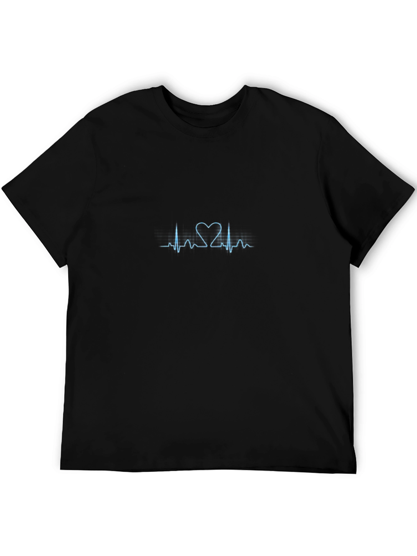 Heartbeat Heart T-Shirt - Modern Graphic Tee