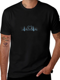 Heartbeat Heart T-Shirt - Modern Graphic Tee