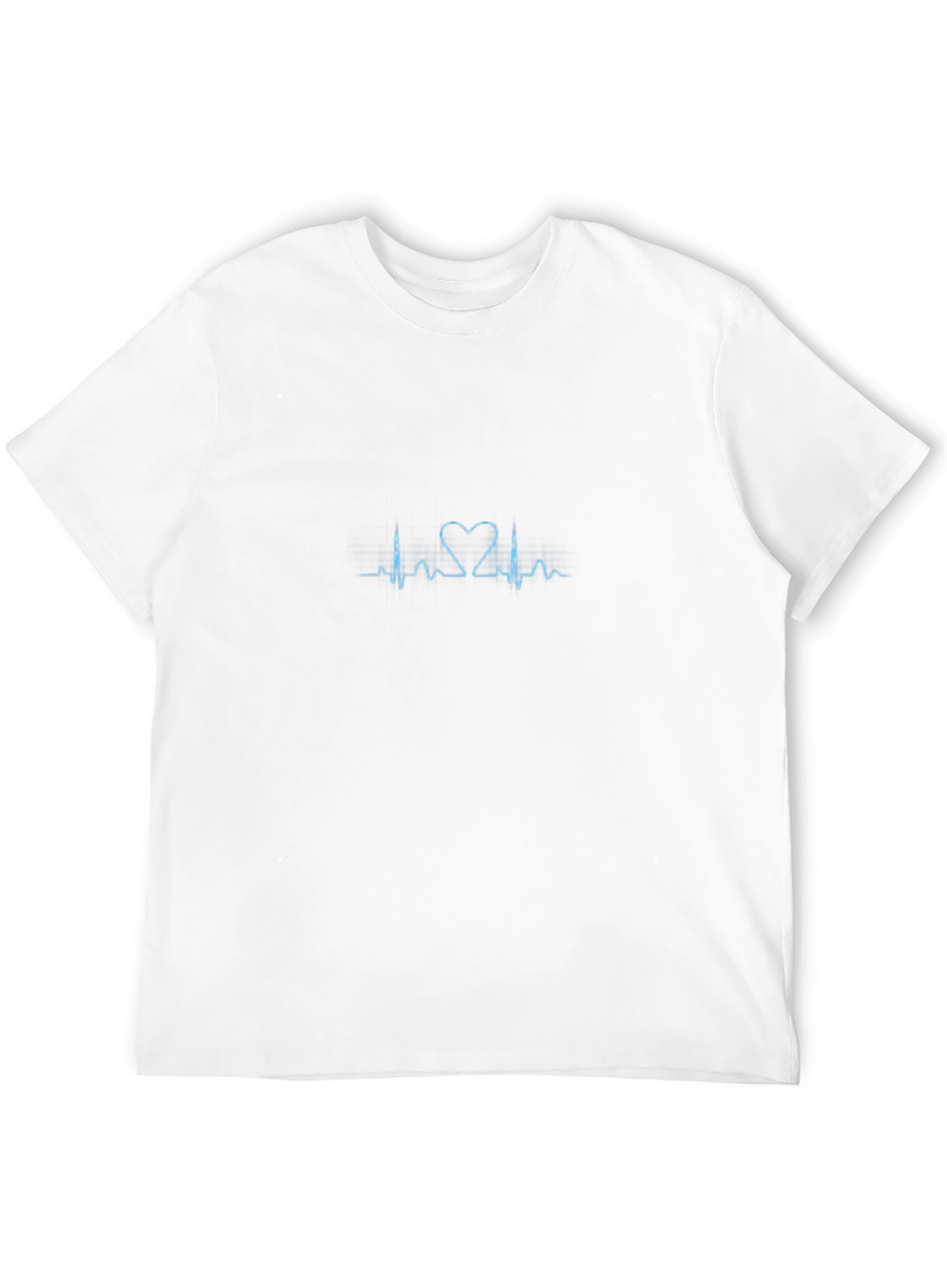Heartbeat Heart T-Shirt - Modern Graphic Tee