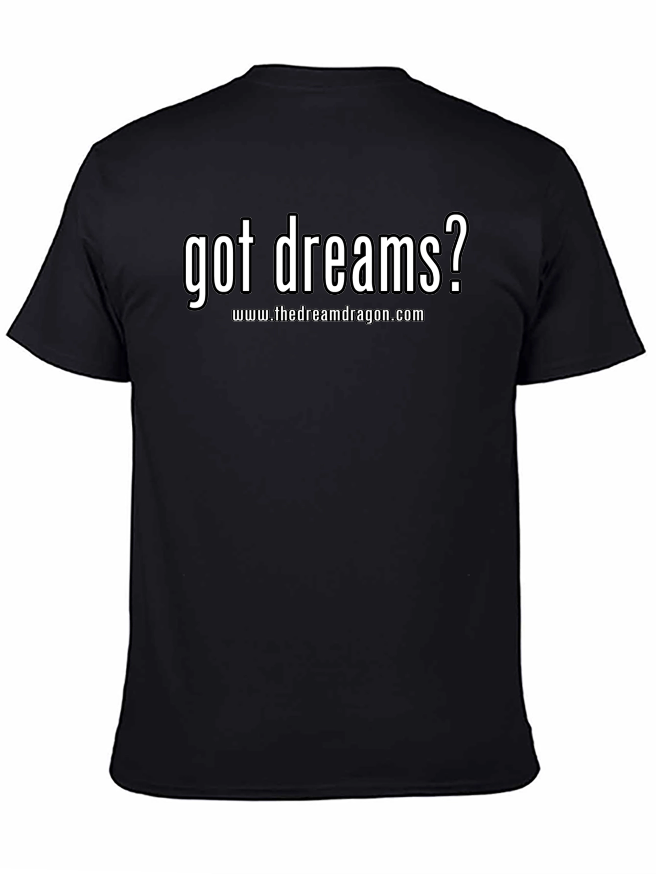 Got Dreams? Black Graphic Tee - The Dream Dragon
