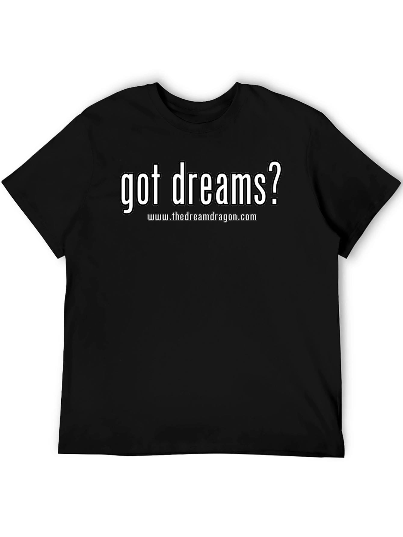Got Dreams? Black Graphic Tee - The Dream Dragon