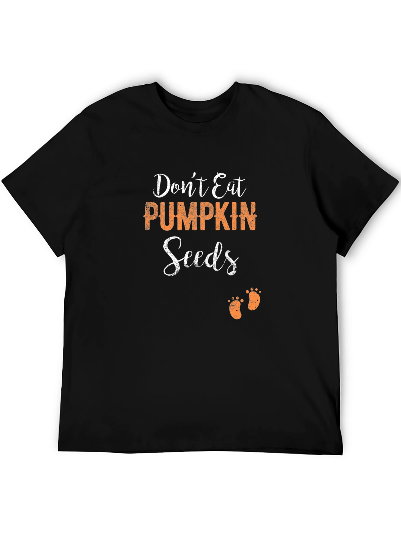 Dont Eat Pumpkin Seeds T-Shirt Pregnancy Announcement Halloween Tee