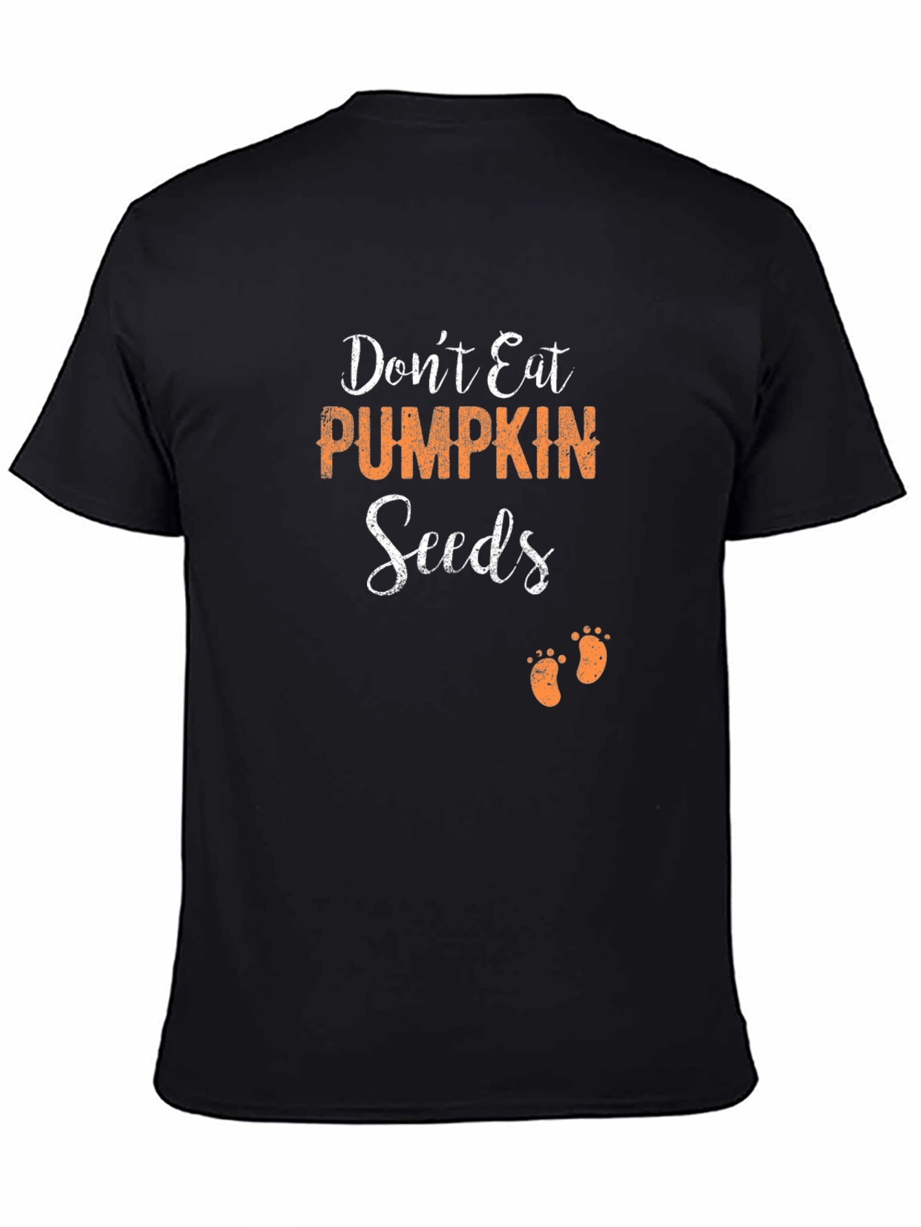 Dont Eat Pumpkin Seeds T-Shirt Pregnancy Announcement Halloween Tee