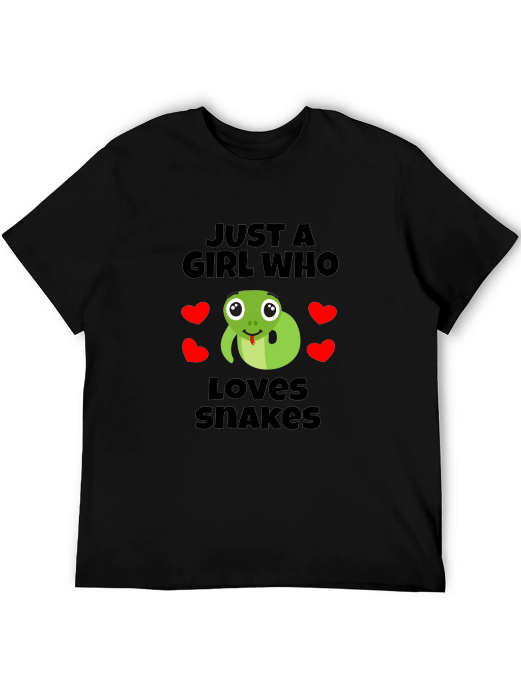 Just a Girl Who Loves Snakes T-Shirt