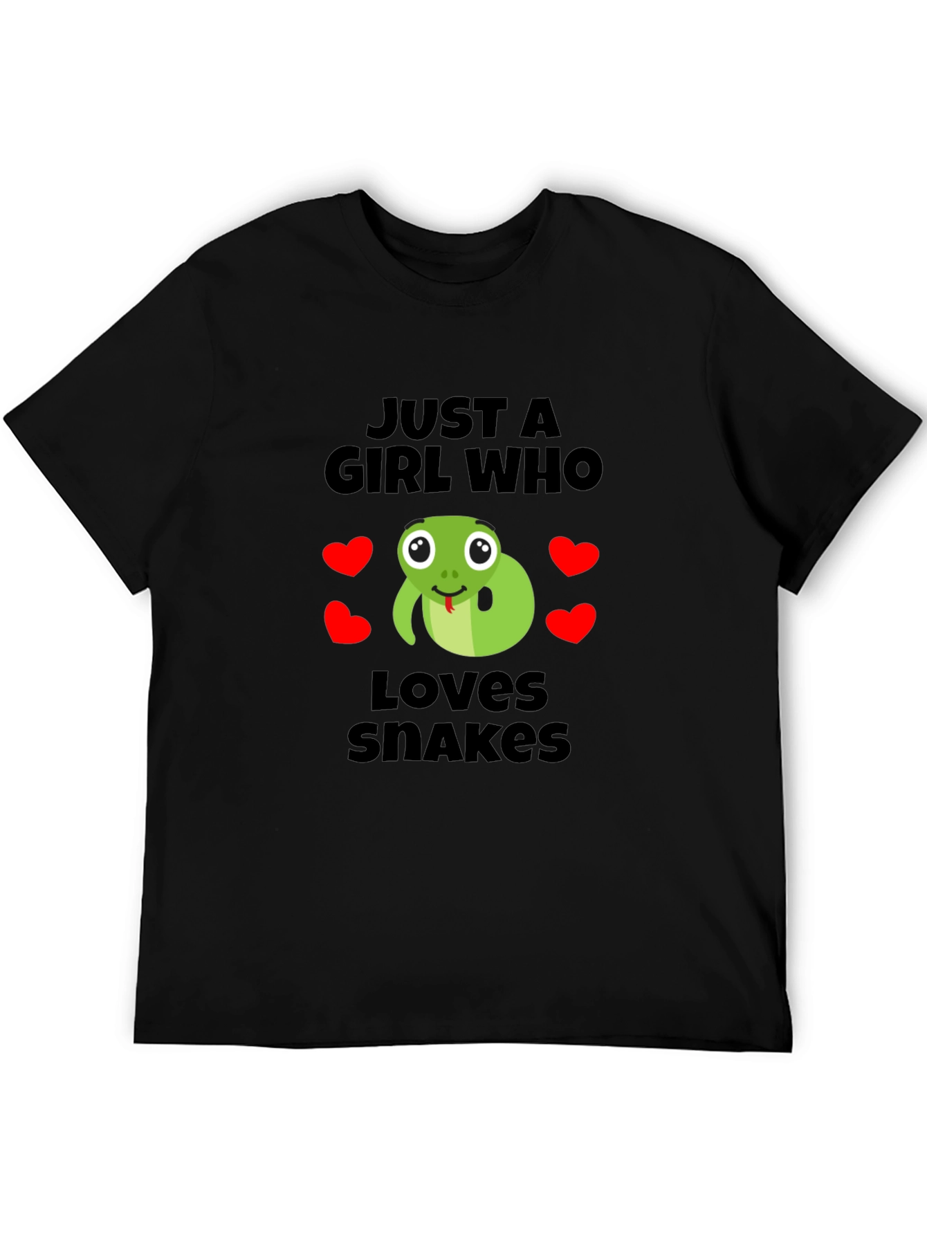 Just a Girl Who Loves Snakes T-Shirt