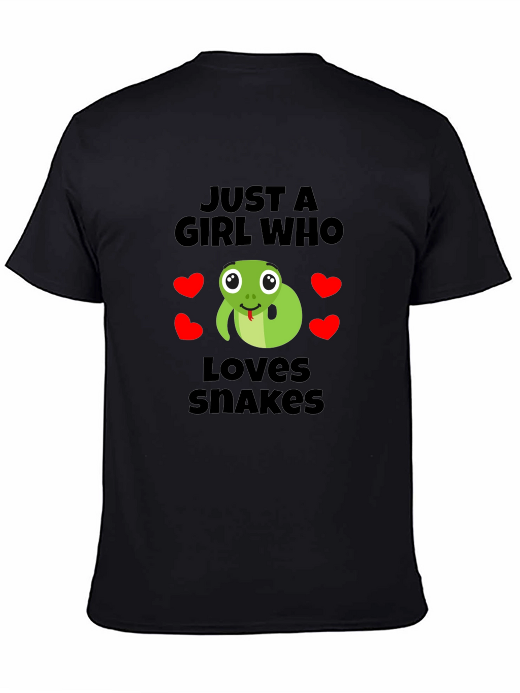 Just a Girl Who Loves Snakes T-Shirt